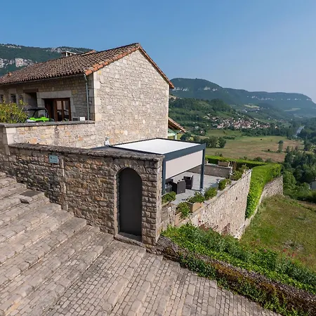 Pres Des Gorges Du Tarn Et Du Viaduc De Millau Apartmán Compeyre